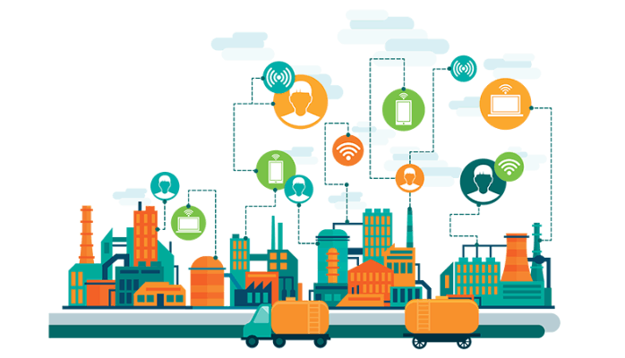 Connected IIOT city