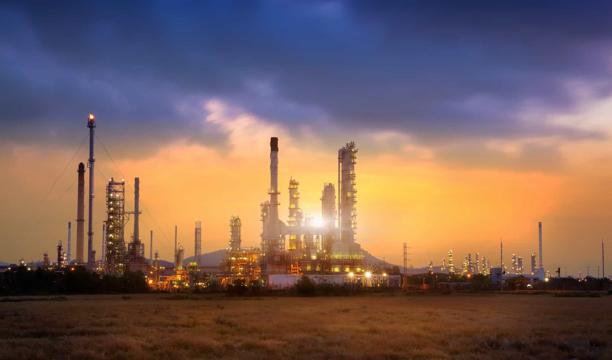 Oil refinery Industrial internet of things (iiot)