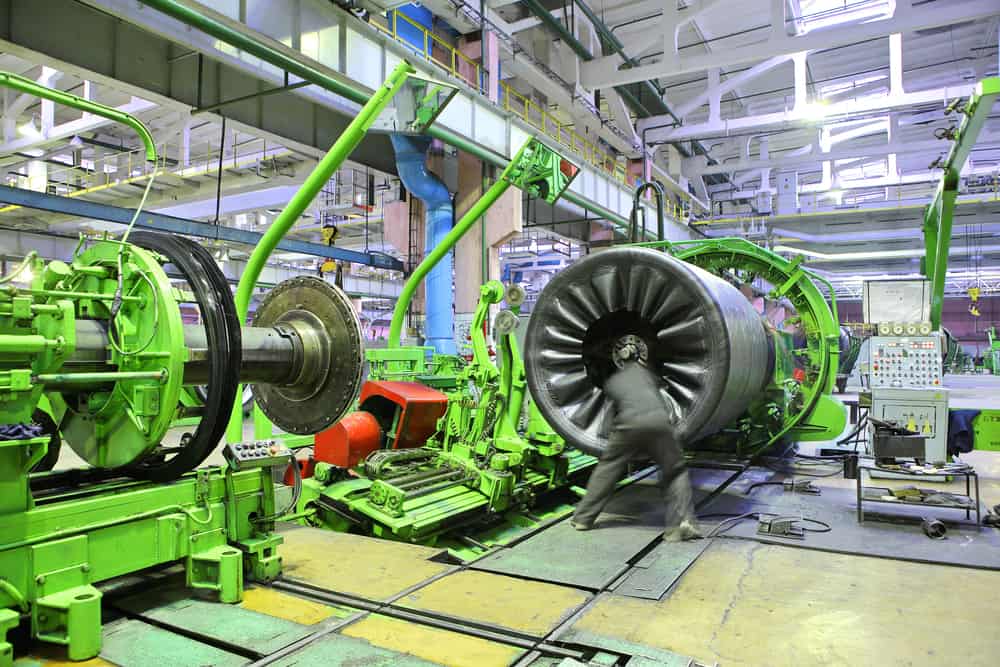 Industrial turbines