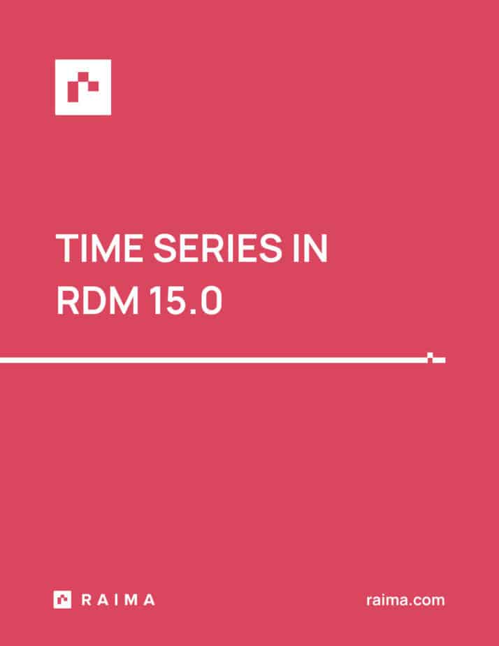 Raima Time Series In RDM 15.0 cover