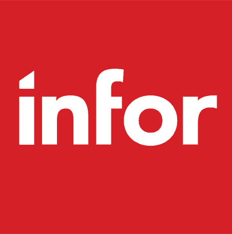 Logotipo del icono de Infor
