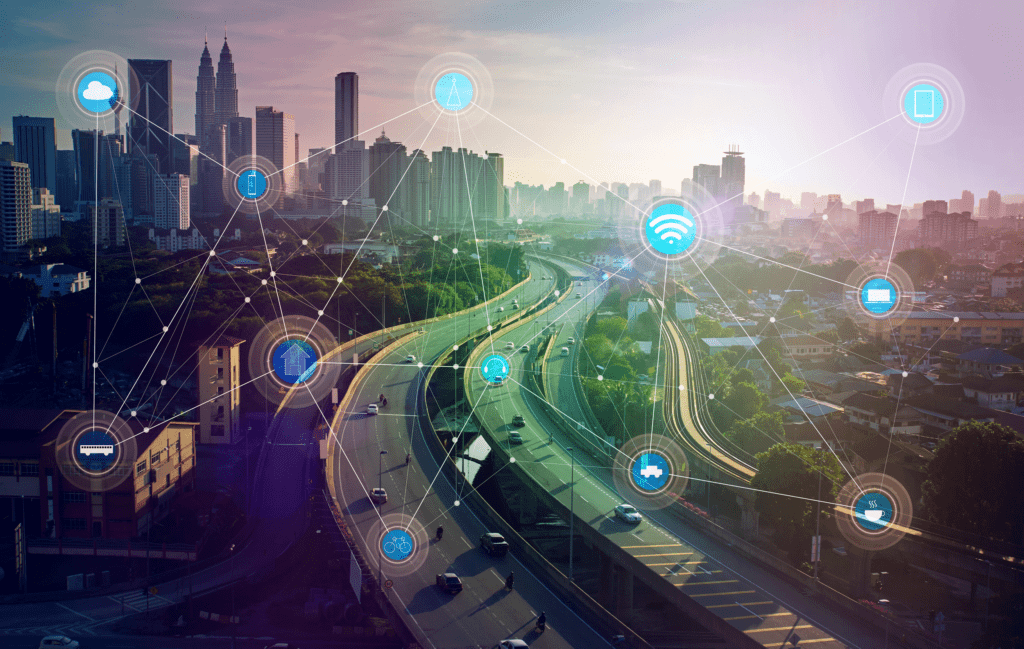 Internet of things connected city